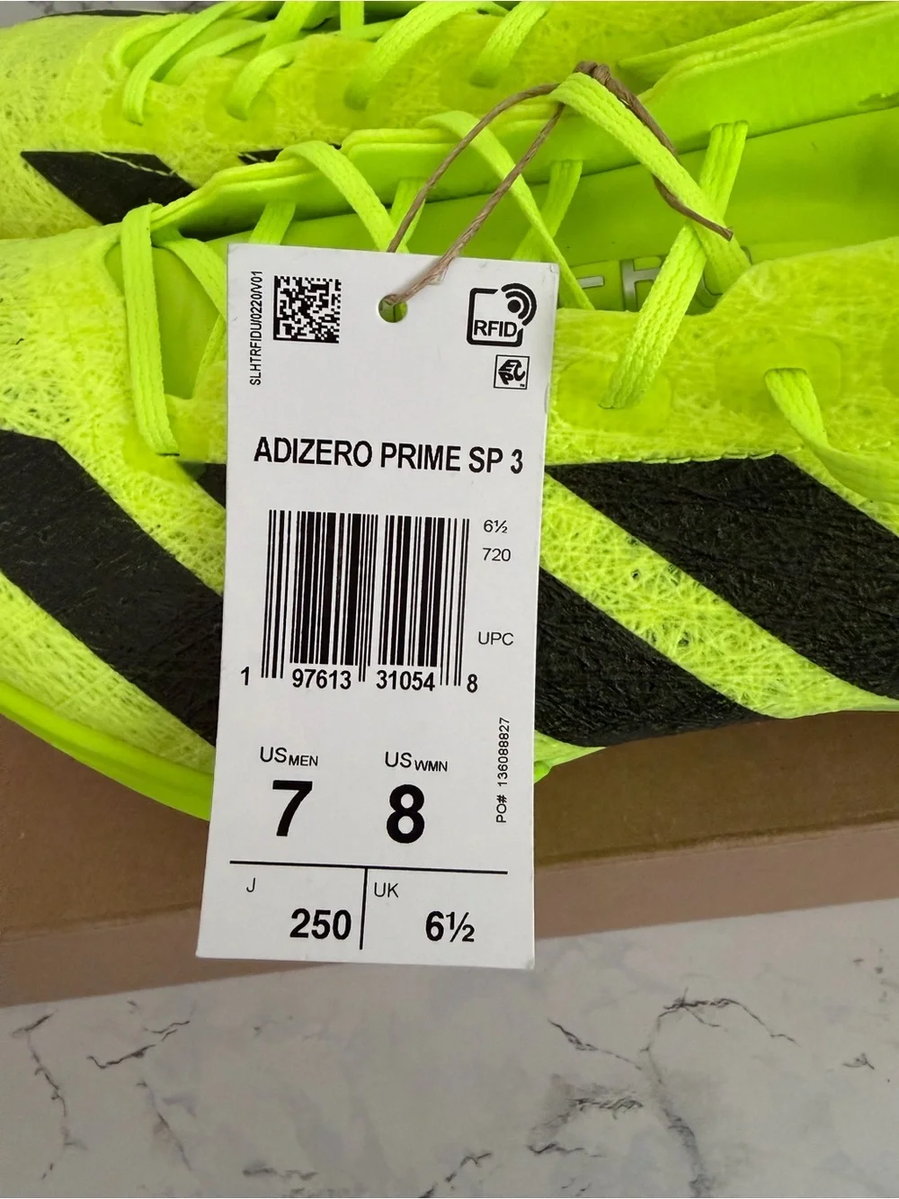 Adidas Adizero Prime SP 3 Strung Track & Field Running Shoes Spikes Men’s Sizes